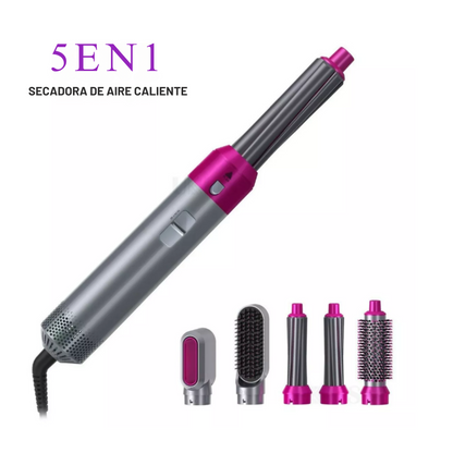 Cepillo Secador 5 en 1 Para Cabello